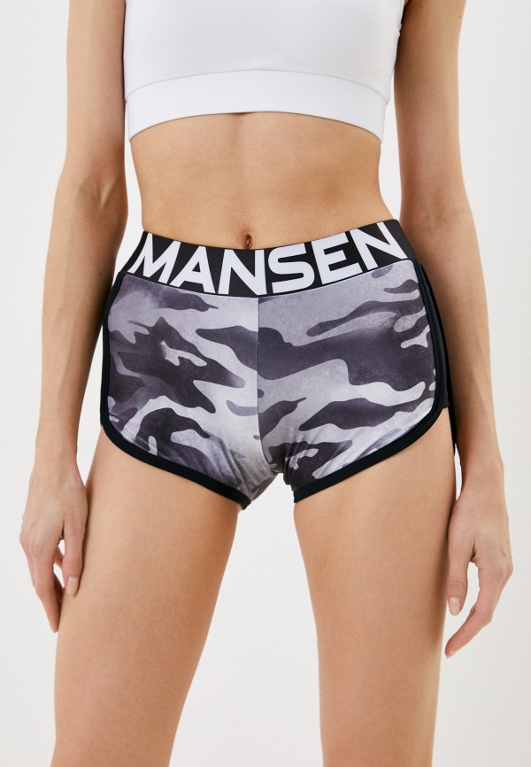 Шорты спортивные Mansen Gray military