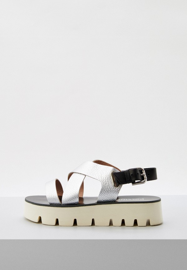 

Сандалии Pollini, Серебряный