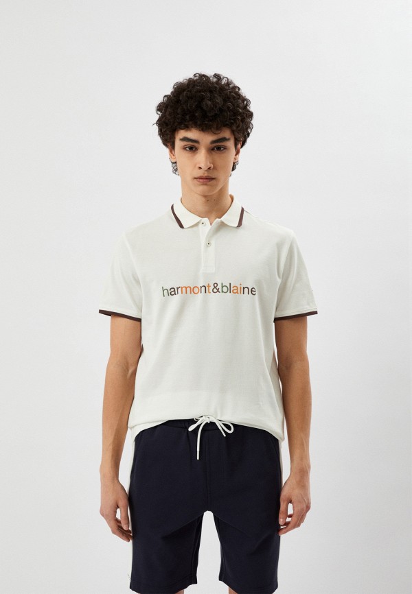 

Поло Harmont & Blaine, Белый