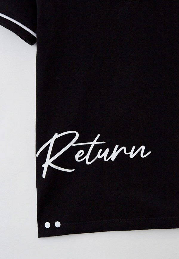 Поло Dali черный, размер 122, фото 3