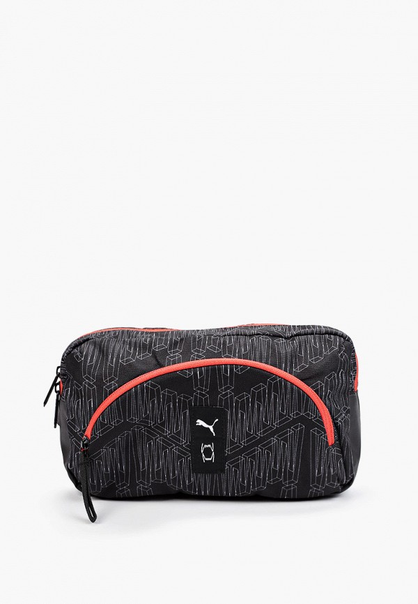 

Сумка поясная PUMA, Черный, Basketball Waist Bag PUMA Black-AOP