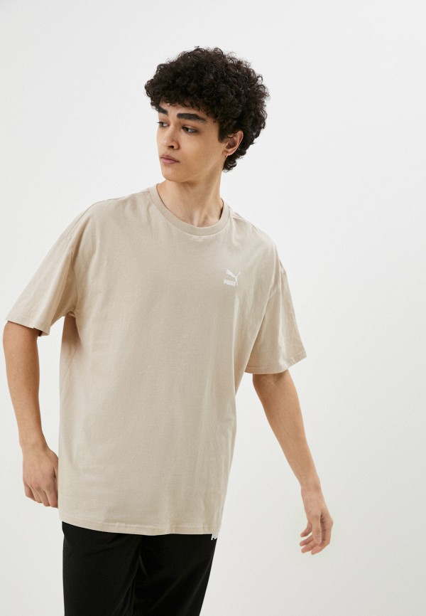 

Футболка PUMA, Бежевый, CLASSICS Oversized Tee Granola