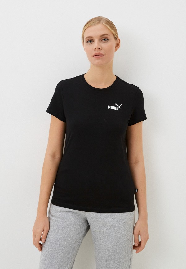 

Футболка PUMA, Черный, ESS Small Logo Tee Puma Black