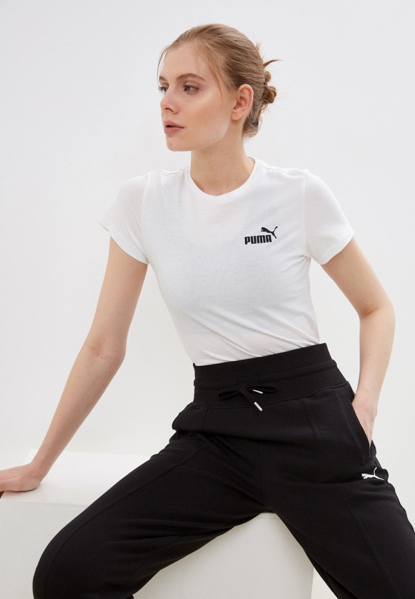 

Футболка PUMA, Белый, ESS Small Logo Tee Puma White