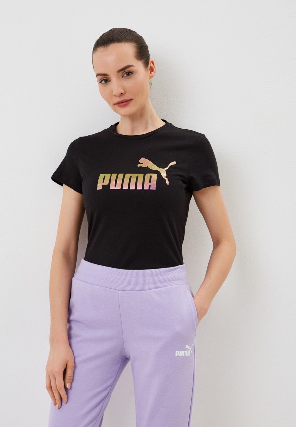 

Футболка PUMA, Черный, ESS+ NOVA SHINE Tee PUMA Black