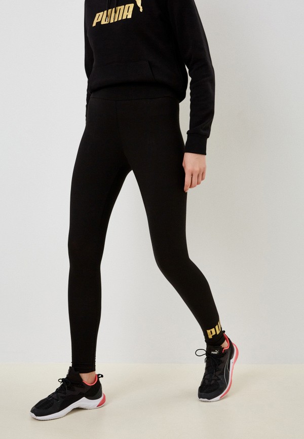 Леггинсы PUMA ESS+ Metallic Leggings Puma Black