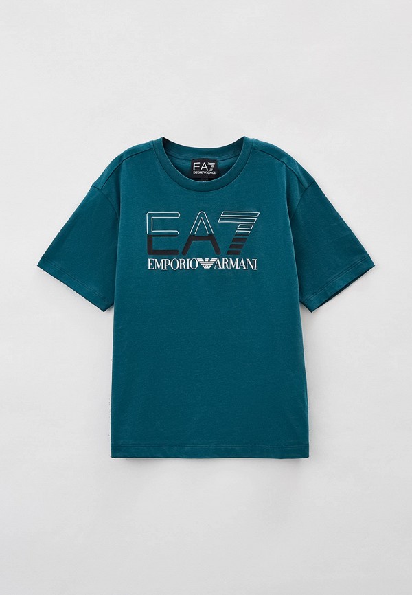 

Футболка EA7, Бирюзовый