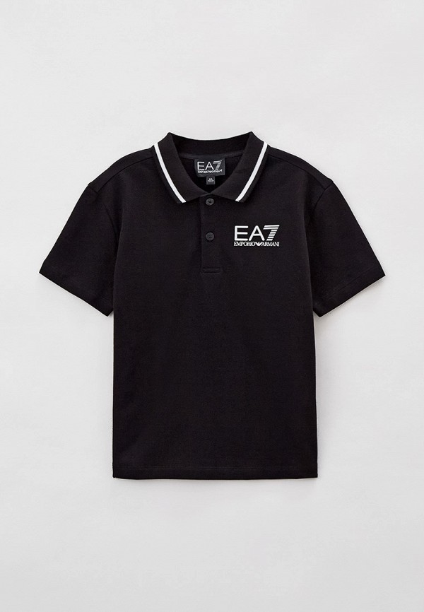 

Поло EA7, Черный