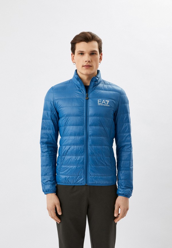 

Пуховик EA7, Синий