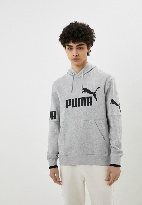 Худи PUMA серый 673325 RTLACK985001