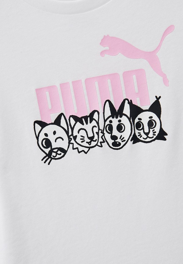 Футболка PUMA белый, размер 110, фото 3