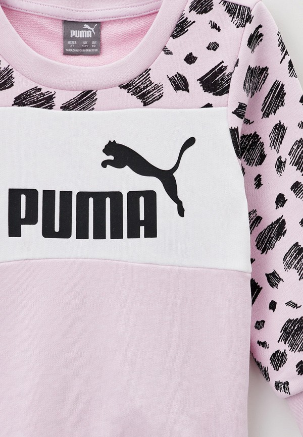 Свитшот PUMA розовый, размер 164, фото 3