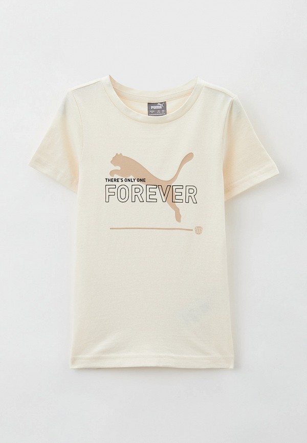 

Футболка PUMA, Бежевый, ESS BETTER Graphic Tee KIDS no color