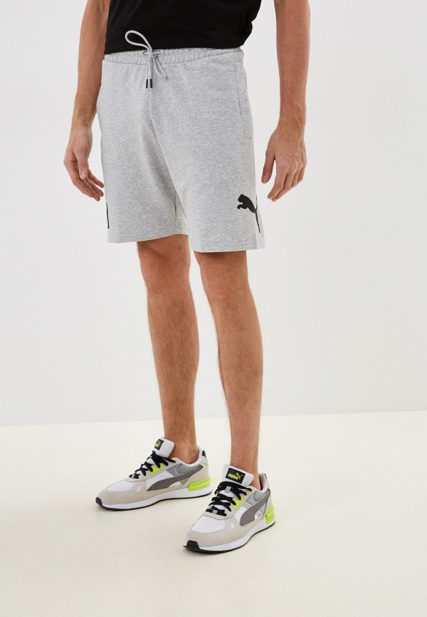 

Шорты спортивные PUMA, Серый, PUMA POWER Shorts 9" TR Light Gray Heath