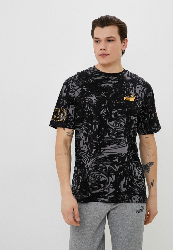 

Футболка PUMA, Черный, PUMA POWER Summer AOP Tee PUMA Black