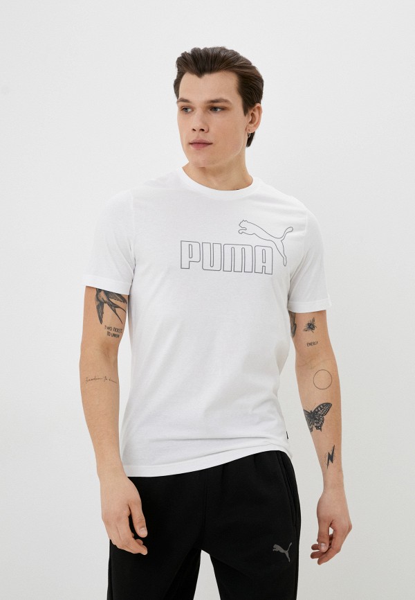 

Футболка PUMA, Белый, ESS ELEVATED Tee Puma White