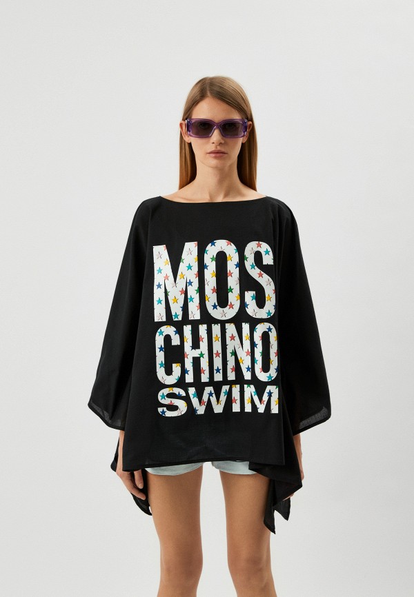 

Туника пляжная Moschino Swim, Черный