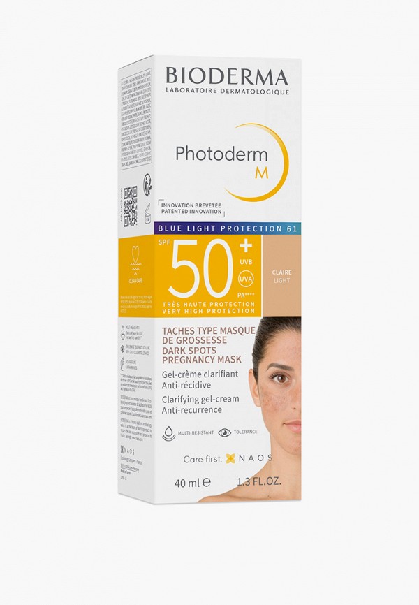 Крем солнцезащитный Bioderma бежевый, размер 00, фото 4