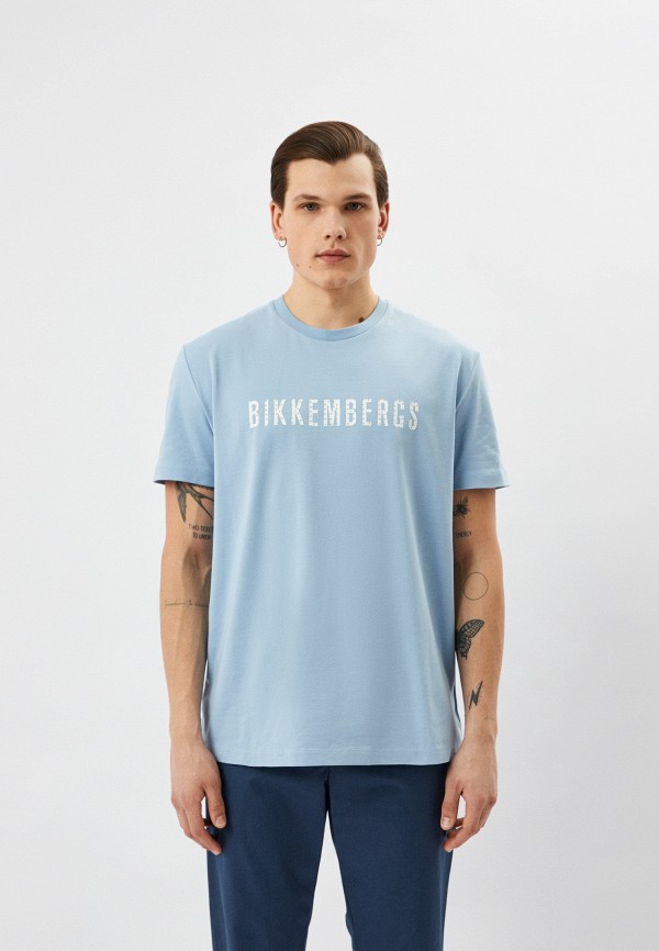

Футболка Bikkembergs, Голубой