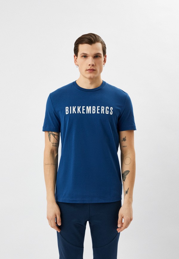 

Футболка Bikkembergs, Синий