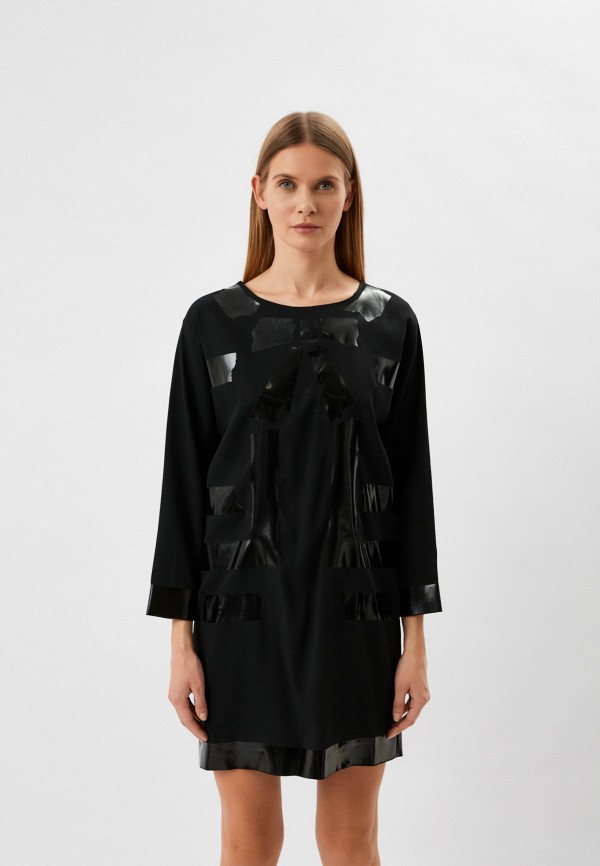 Платье Moschino черного цвета