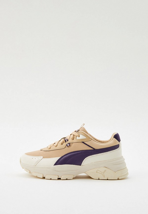 

Кроссовки PUMA, Бежевый, Cassia Via Cashew-Purple Charcoal-Pristi