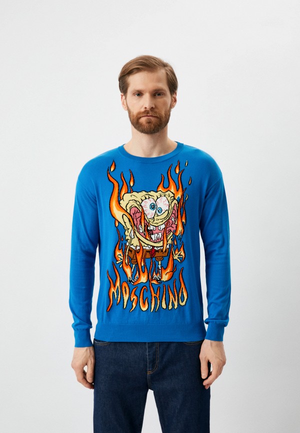 

Джемпер Moschino, Синий
