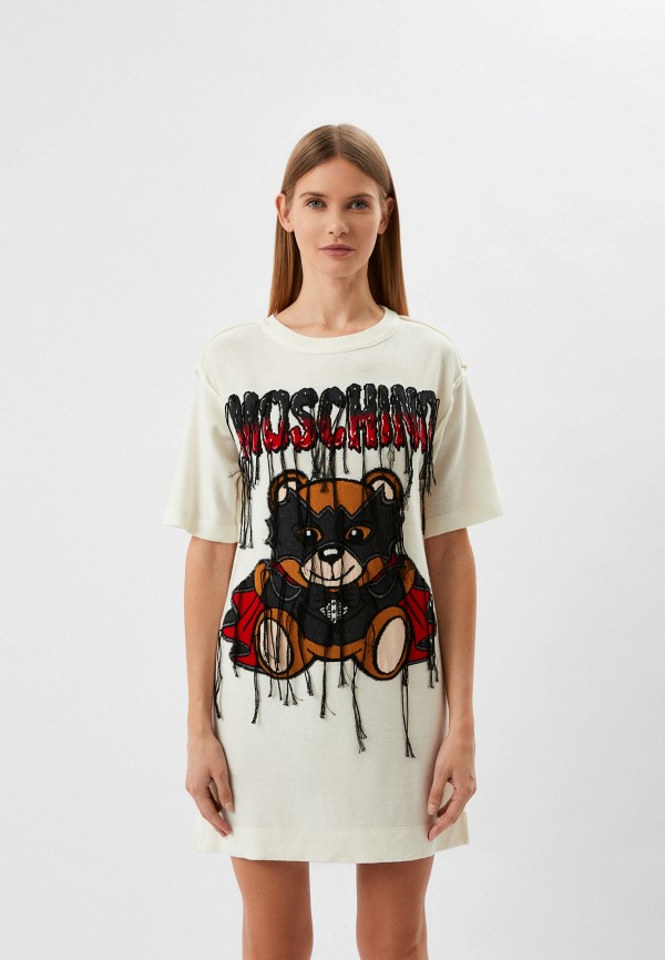 

Платье Moschino, Бежевый