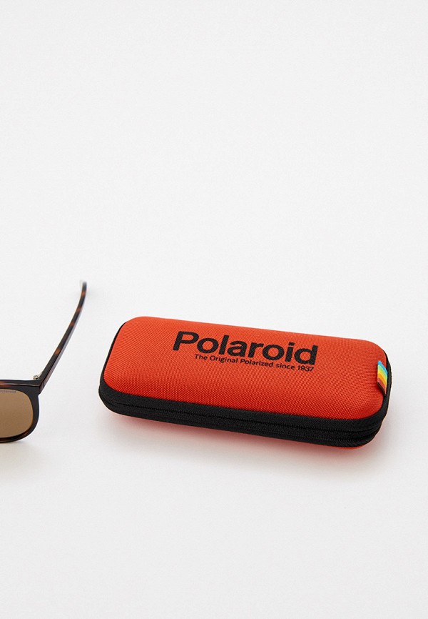 Очки солнцезащитные Polaroid коричневый, размер 55, фото 4