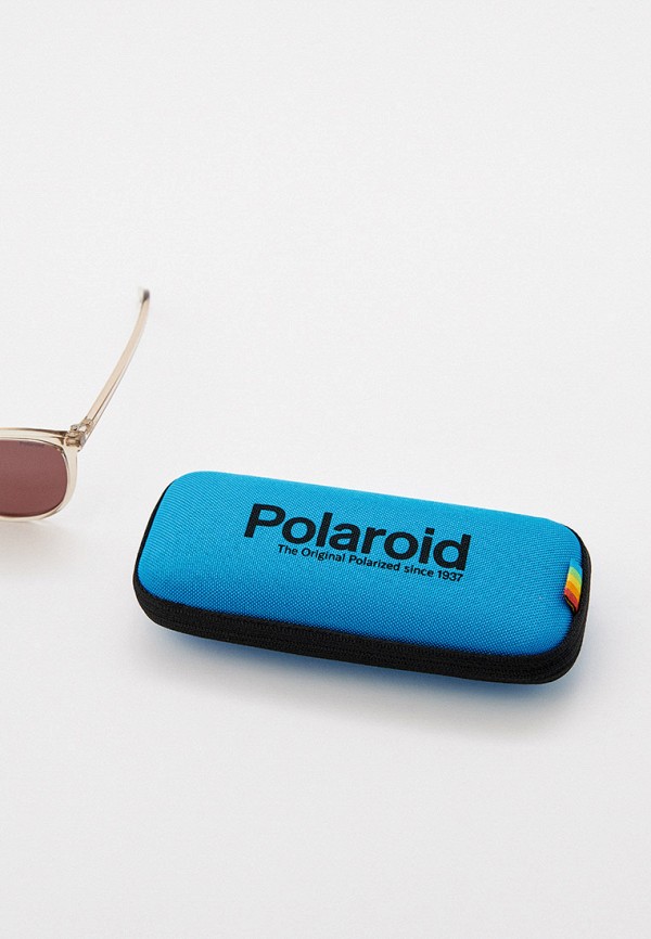 Очки солнцезащитные Polaroid бежевый, размер 55, фото 4