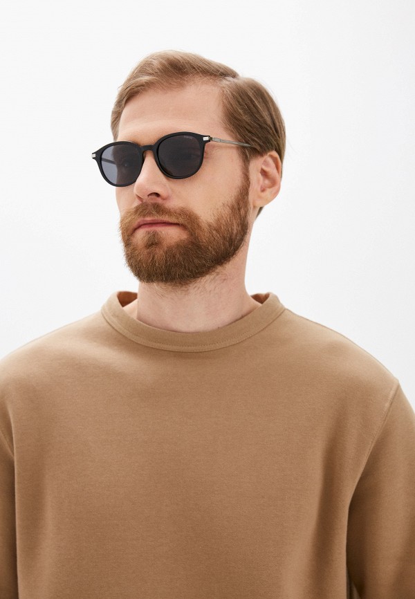 Очки солнцезащитные Polaroid черный, размер 50, фото 5