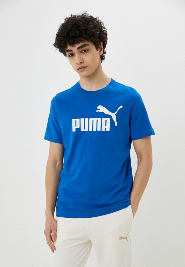 

Футболка PUMA, Синий, ESS Logo Tee Puma Royal