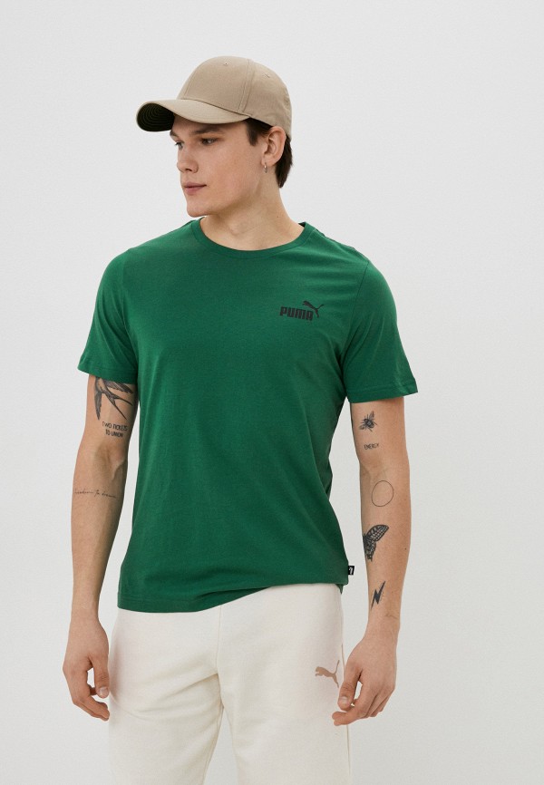 

Футболка PUMA, Зеленый, ESS Small Logo Tee (s) Vine