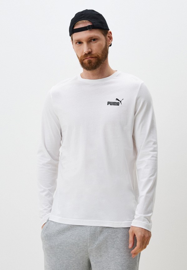 

Лонгслив PUMA, Белый, ESS Small Logo Longsleeve Tee