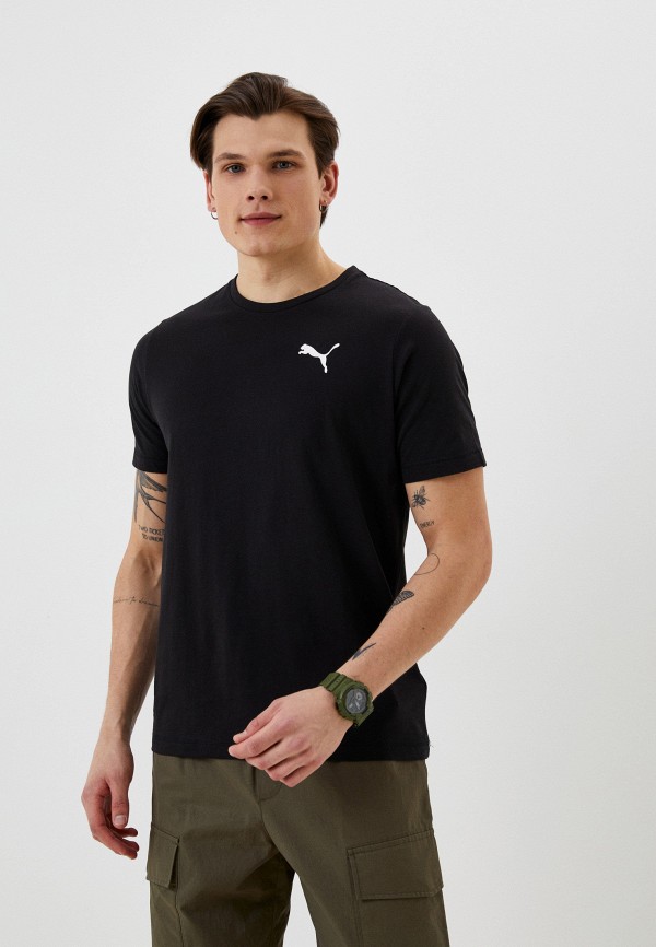 

Футболка PUMA, Черный, ACTIVE Soft Tee Puma Black