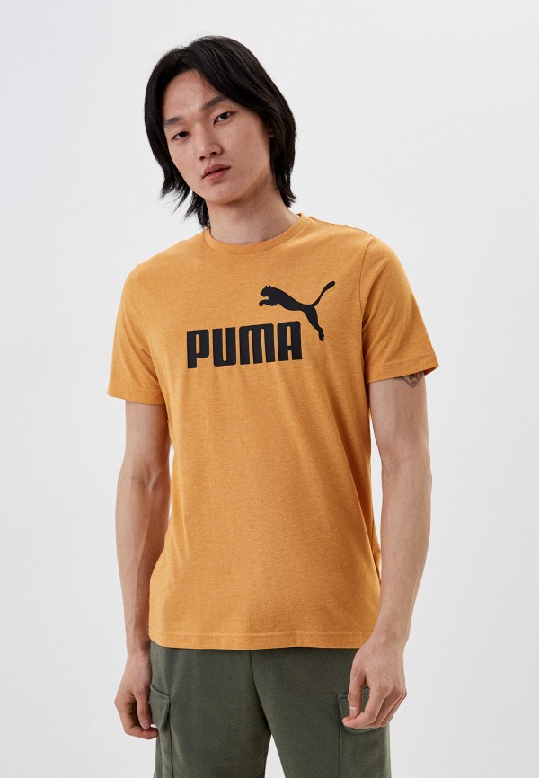 

Футболка PUMA, Оранжевый, ESS Heather Tee Desert Clay