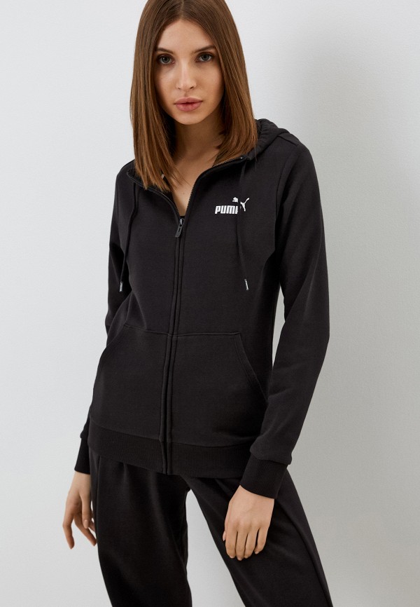 

Толстовка PUMA, Черный, ESS Small Logo Full-Zip Hoodie TR