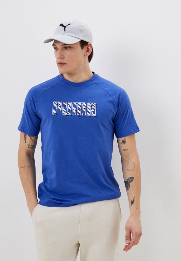 

Футболка PUMA, Синий, DYNA-MIX Graphic Tee Royal Sapphire