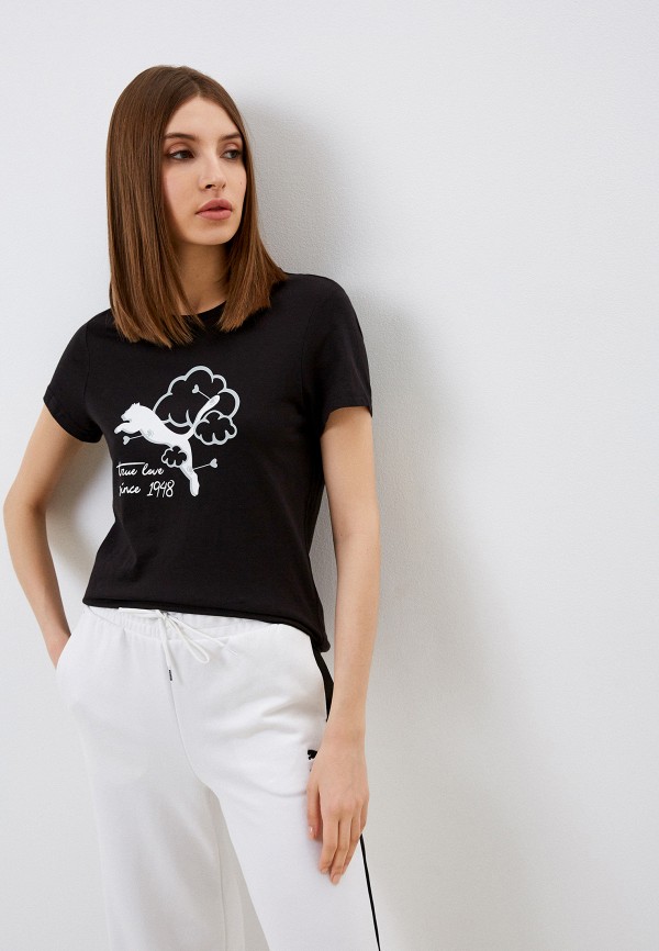 

Футболка PUMA, Черный, GRAPHICS Valentine Tee PUMA Black