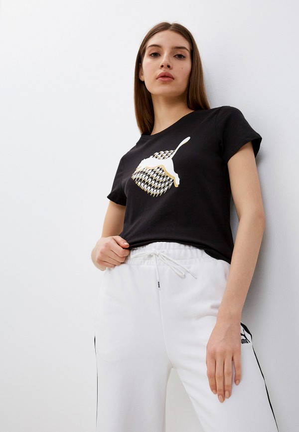 

Футболка PUMA, Черный, GRAPHICS Houndstooth Tee PUMA Black