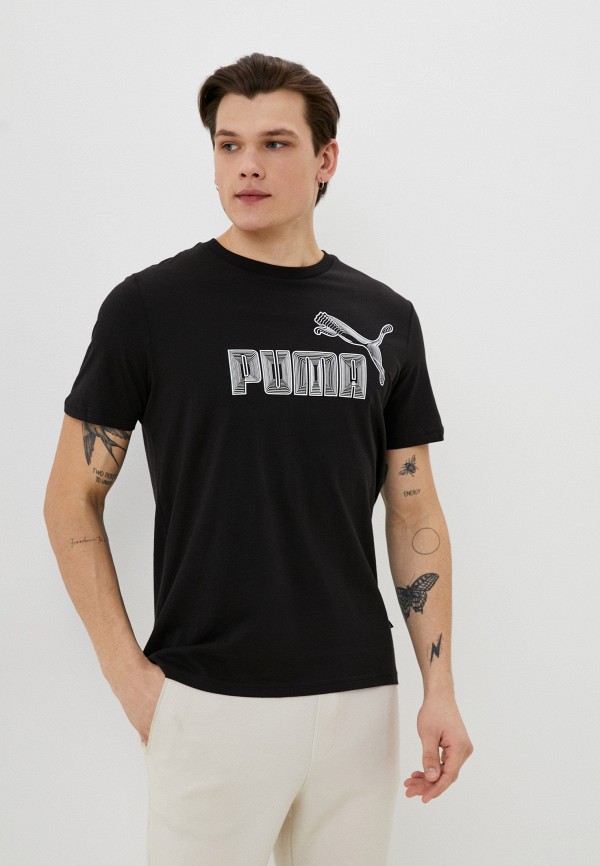 

Футболка PUMA, Черный, GRAPHICS No. 1 Logo Tee PUMA Black