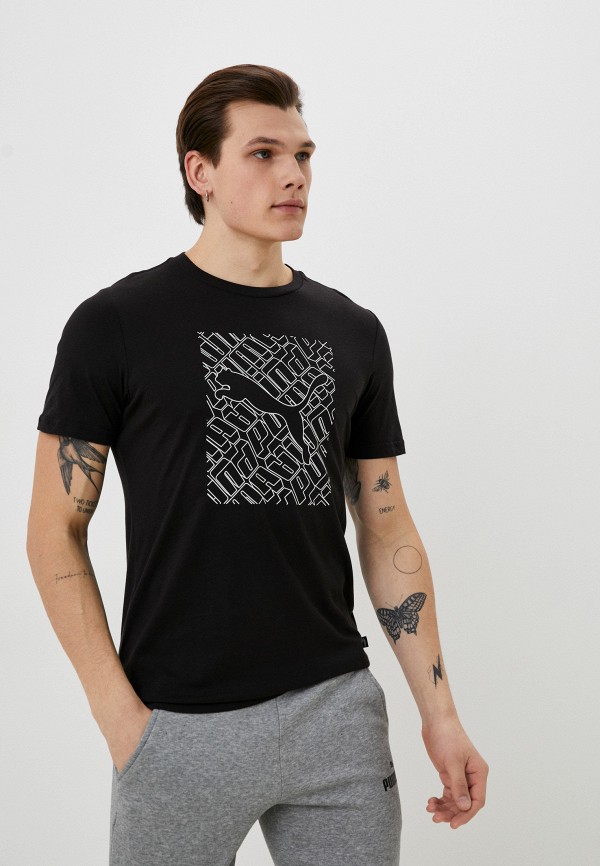 

Футболка PUMA, Черный, GRAPHICS Cat Tee PUMA Black