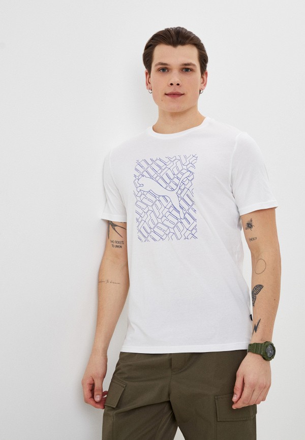 

Футболка PUMA, Белый, GRAPHICS Cat Tee PUMA White
