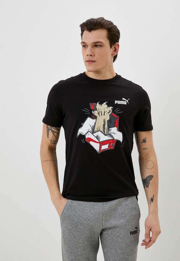 

Футболка PUMA, Черный, GRAPHICS Sneaker Tee PUMA Black
