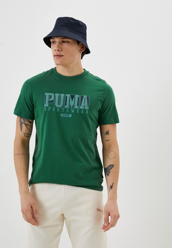 

Футболка PUMA, Зеленый, GRAPHICS Retro Tee Vine