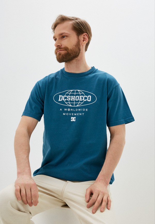 

Футболка DC Shoes, Синий, WORLD MOVERS M TEES BSGW