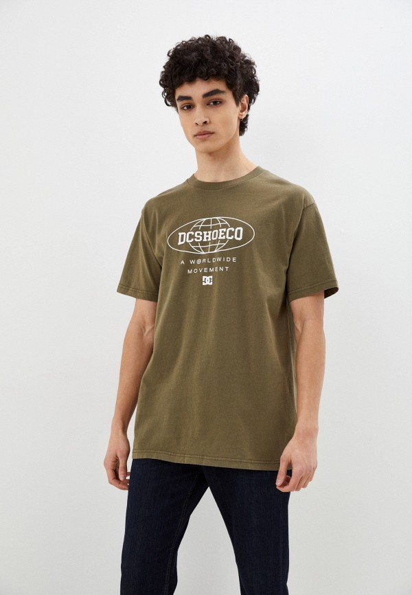 

Футболка DC Shoes, Хаки, WORLD MOVERS M TEES CRBW