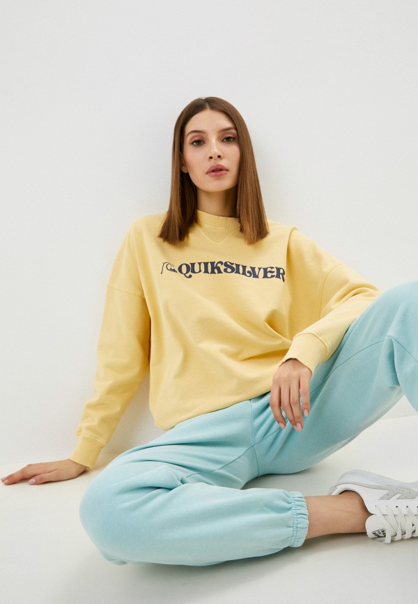 

Свитшот Quiksilver, Желтый, OVERSIZEDCREW W OTLR YZN0