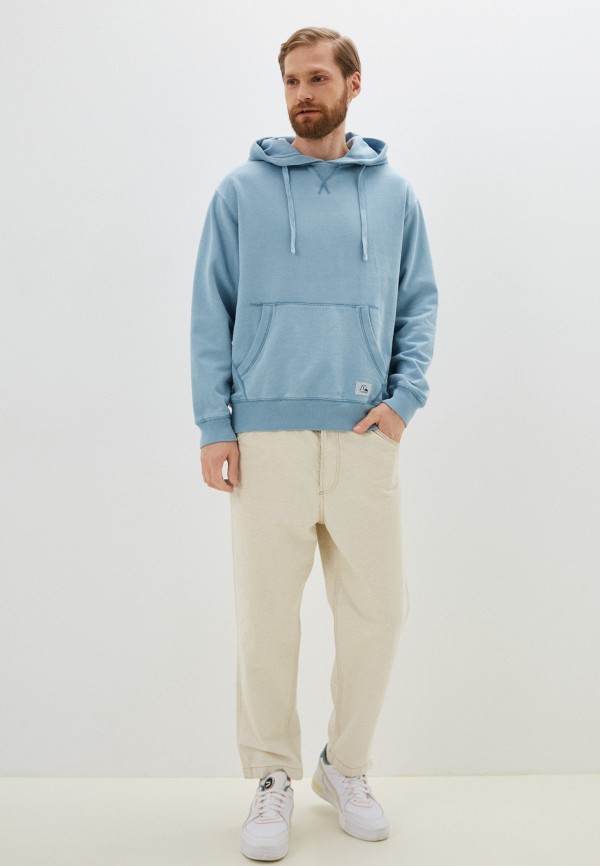 Худи Quiksilver голубой, размер 52, фото 2
