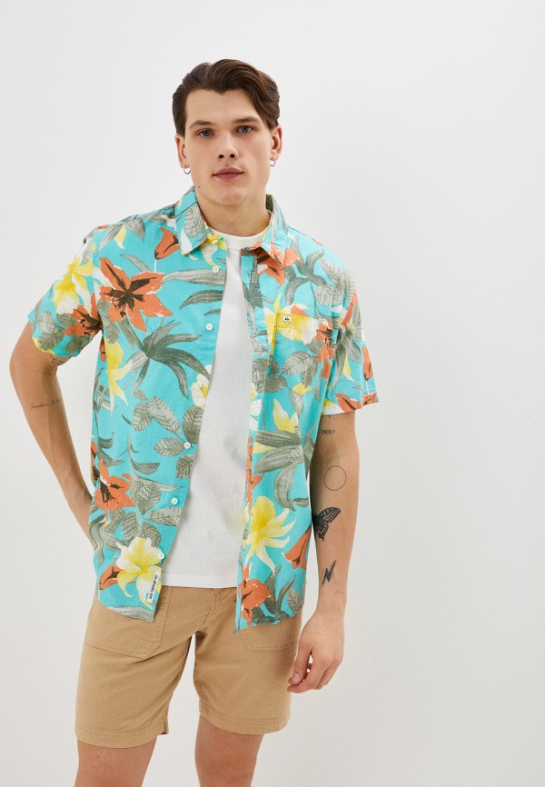 

Рубашка Quiksilver, Бирюзовый, GARDEN PATH M WVTP BGD6